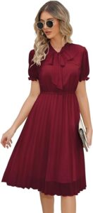 PLEATED DRESS