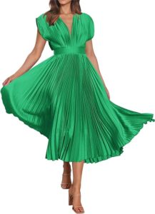 PLEATED DRESS
