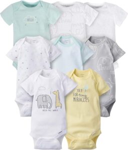 Unisex-Baby Short Sleeve Onesies Bodysuits