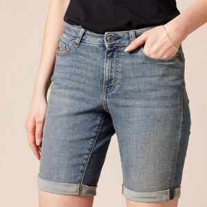 Denim Bermuda Shorts
