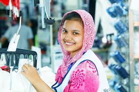 A GARMENT WORKER