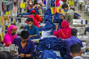 INSIDE A BANGLADESH GARMENTS FACTORY