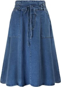 WOMEN'S JEANS SKIRT