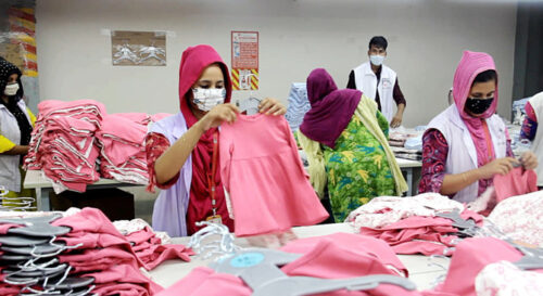 GARMENTS FACTORY IN BANGLADESH